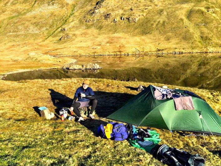 Wild Camping kit explosion in the Lake District