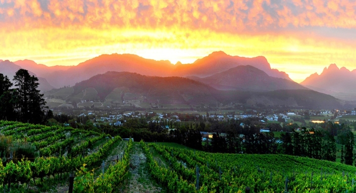 Franschhoek view - Dieu Donne