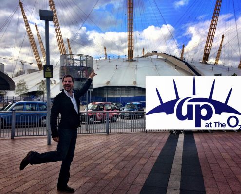 Hiking Over The o2 Arena In London - Simon Heyes