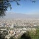 View over Santiago from Cerro san Cristobal