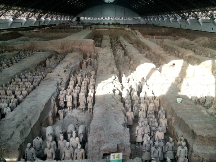 The terracotta warriors - Xi'an, China