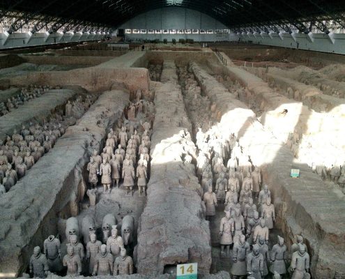 The terracotta warriors - Xi'an, China