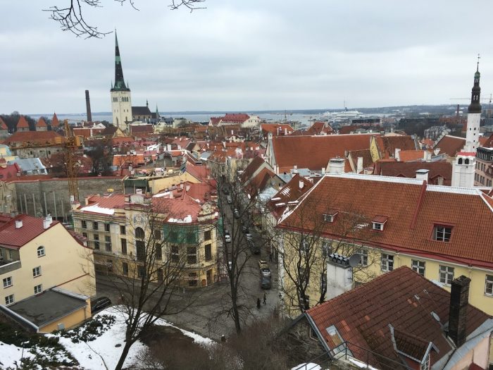 View of Tallinn from Toompea Hill