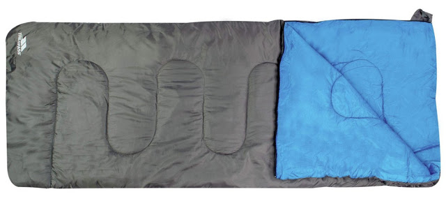 Trespass Single 300GSM Envelope Sleeping Bag Guest Camping/festival sleep over 