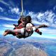 Simon Heyes, skydiving in New Zealand