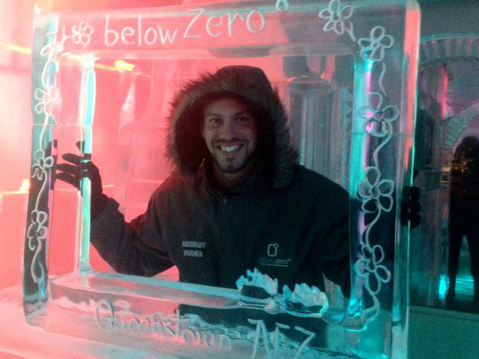 The Below Zero ice bar, Queenstown