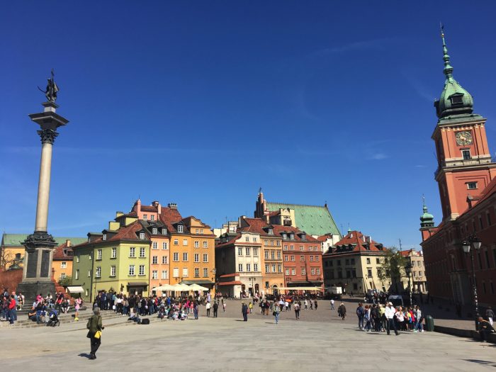 Castle Square - Warsaw, Poland - Adventure Bagging