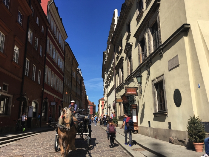 Some of the streets of Warsaw Old Town - Poland - Adventure Bagging