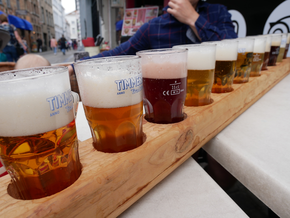 12 beer tasting float - 't Brugsch Bieratelier, Bruges