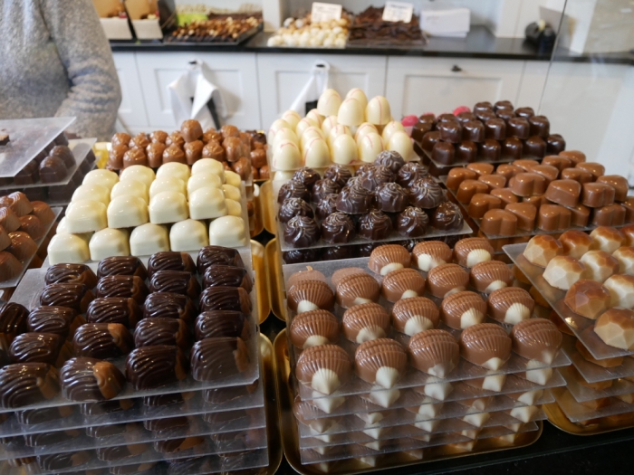 The Belgian chocolates of Dumon Chocolatier, Bruges