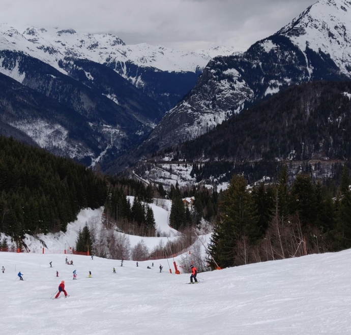 Poutran red piste - Alpe d'Huez