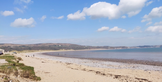 Oxwich Bay beach, Gower, Wales