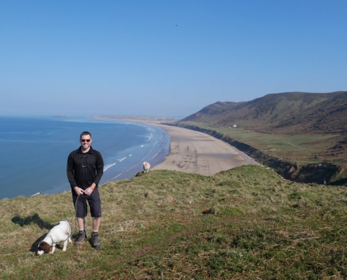Simon Heyes - UK Hiking Blogger - Rhossili Bay