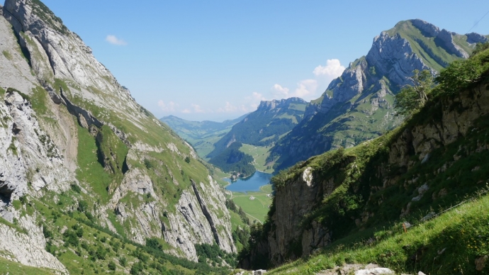 Views Of Seealpsee - Swiss Alps - Appenzell