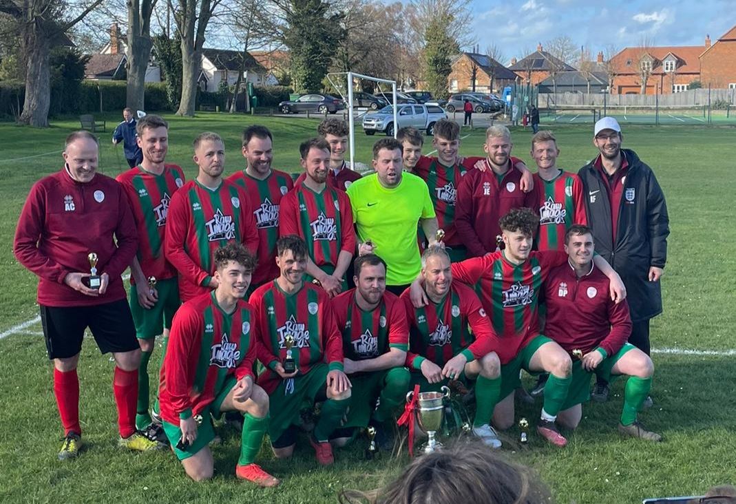 Wingrave Oving Cup winning squad of 2023