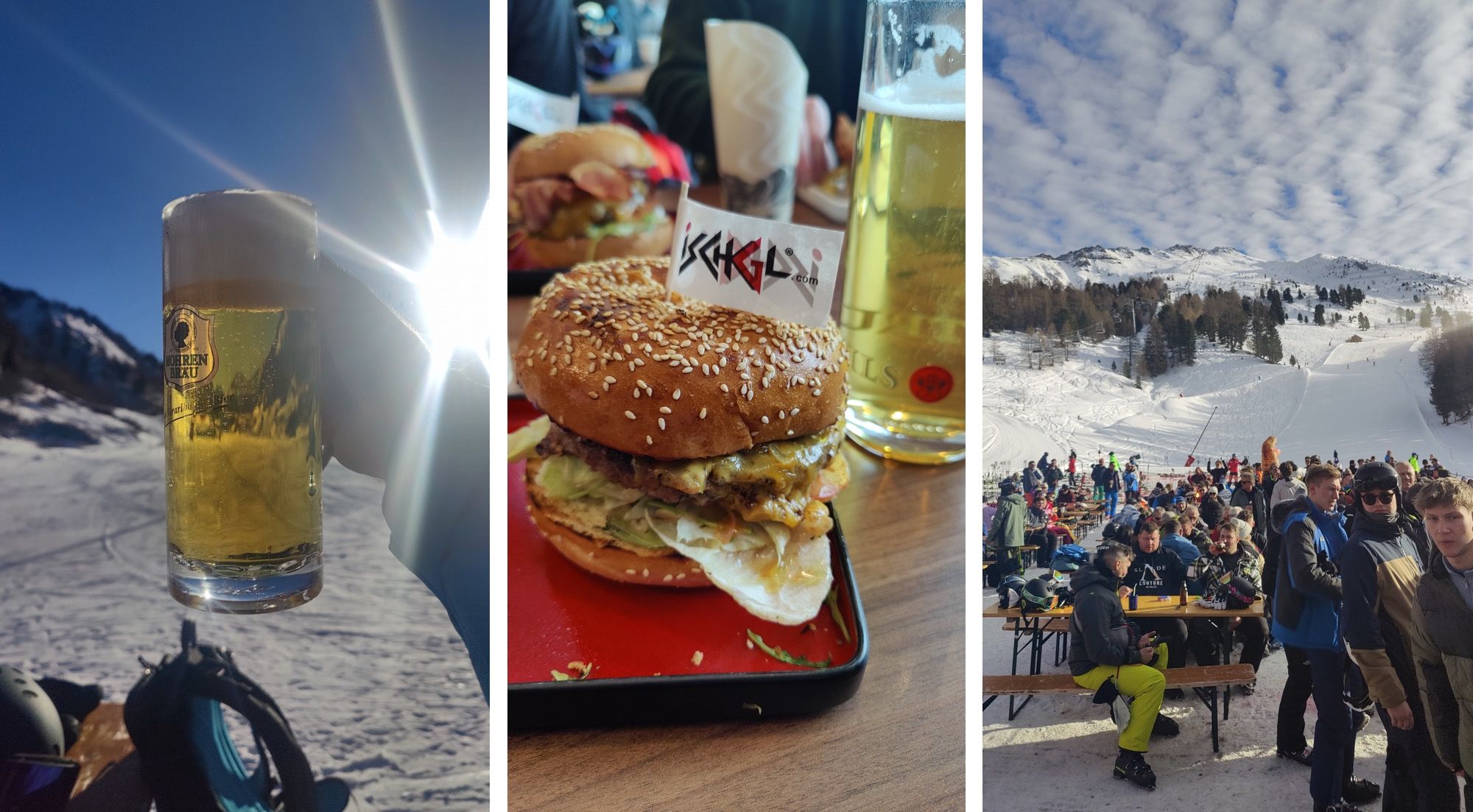 Beer, burger and apres in Ischgl