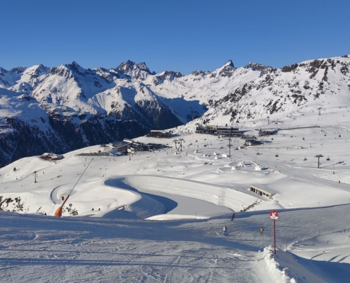 Ischgl ski resort - January 2025