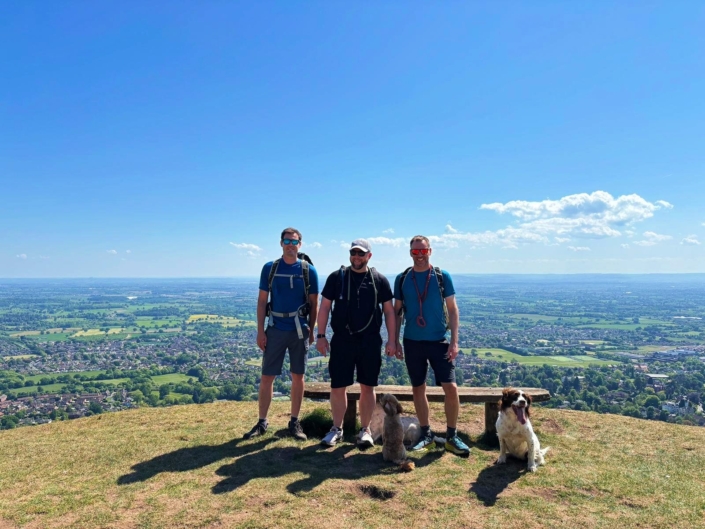 Walking the Malvern Hills - Simon Heyes and friends