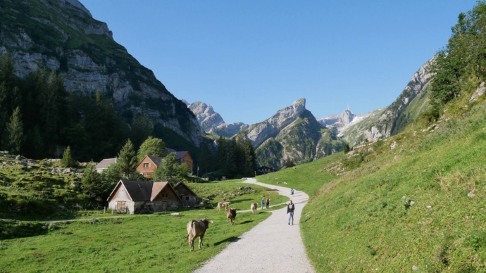 The path to Seealpsee