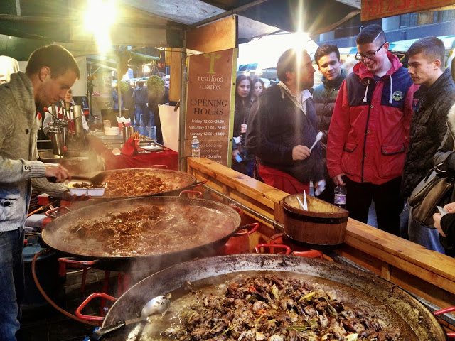 Slow cooked, spicy curries - Real Food Market, South bank, London