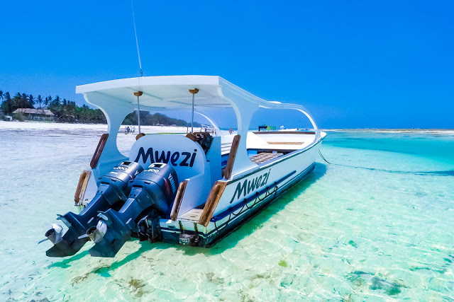 A dive boat in Diani Beach, Kenya - Winter Sun