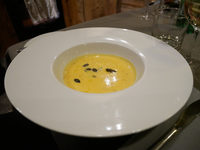 Creamy butternut squash soup - Chalet Braye | Fish & Pips, Meribel Village