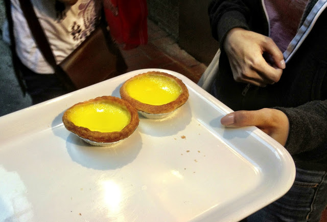 Custard tart, Hong Kong foodie tour