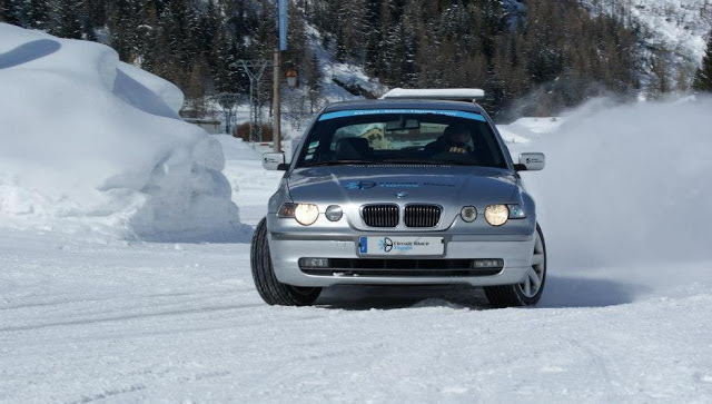 Ice driving in Tignes in winter - Things To Do In Tignes