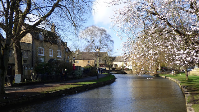 The River Windrush in Bourton-on-the-water - Cotswolds