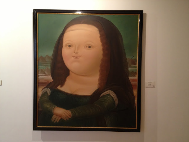 Botero´s fat Mona Lisa