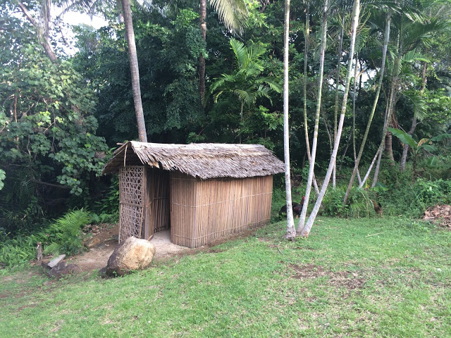 The toilet and bathroom - Papua New Guinea village stay