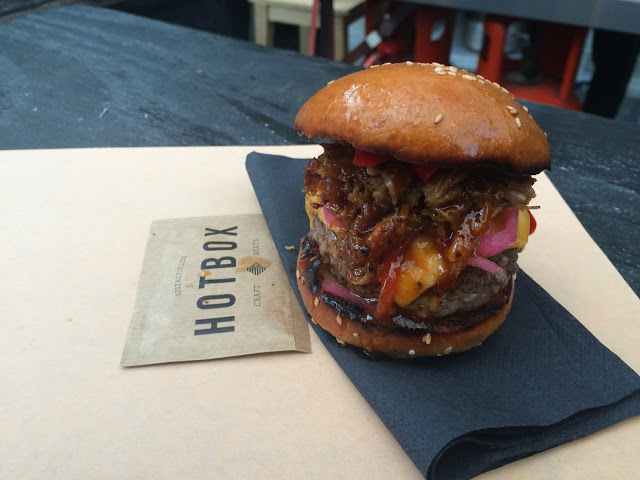HotBox London - Piggy Burger - National Burger Day 2015