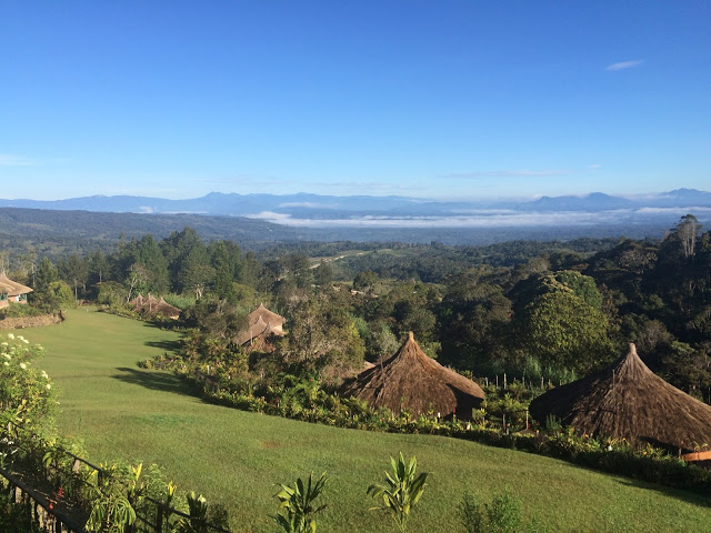 The view from Ambua Lodge, Tari - Papua New Guinea