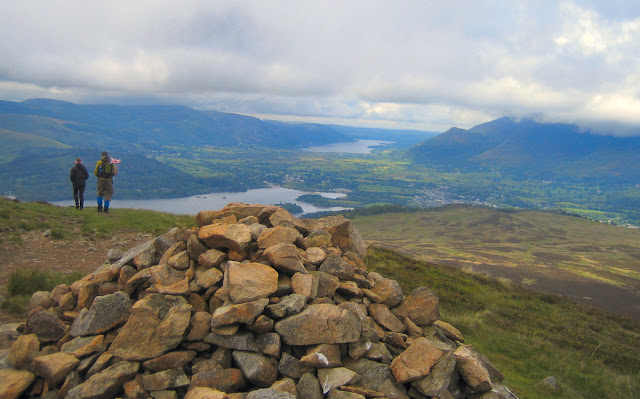 Views from the top of Castlerigg (Bleaberry) Fell - Lake District