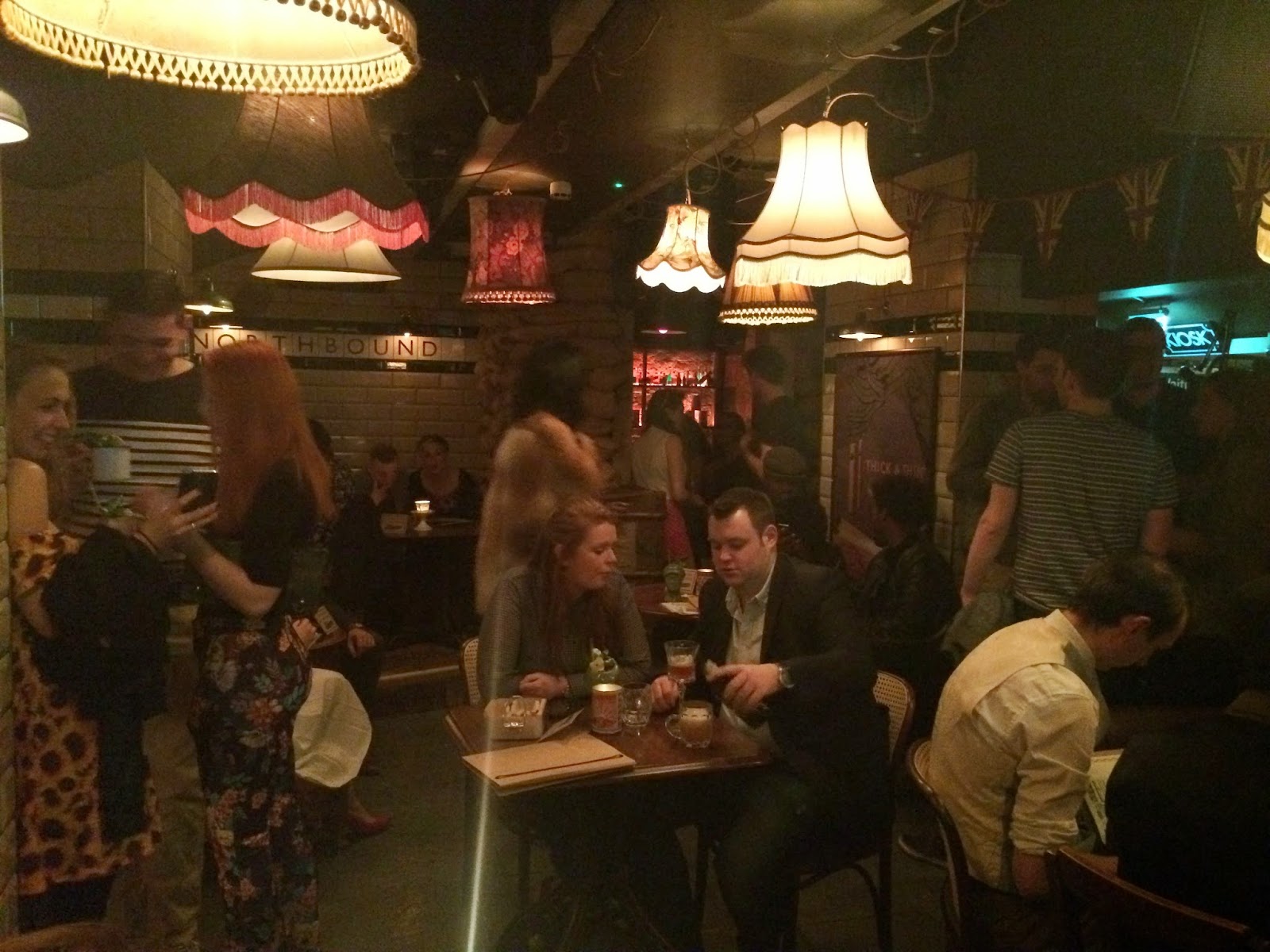 The main room in Cahoots London