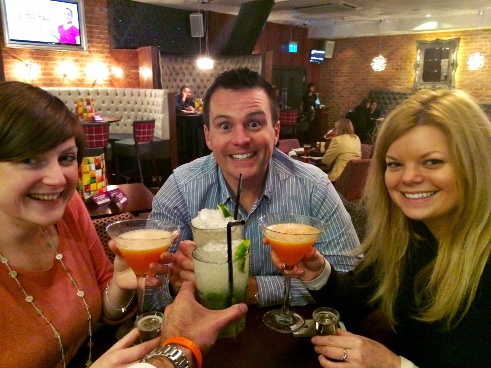 Cocktails all round at the O2 Arena!