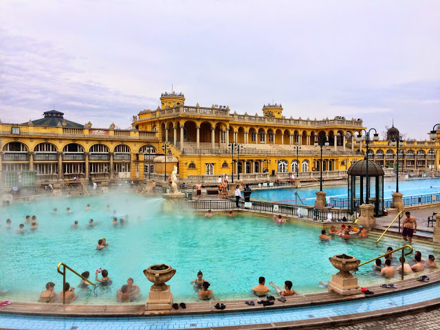 The Széchenyi Thermal Spa Baths, Budapest