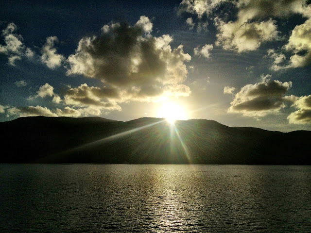 Sunrise in the Whitsundays