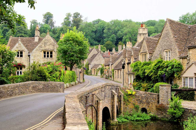 The very pretty Castle Combe - South Cotswolds
