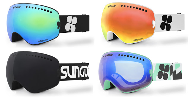 Customise your own pair of Sungod Revolts ski goggles