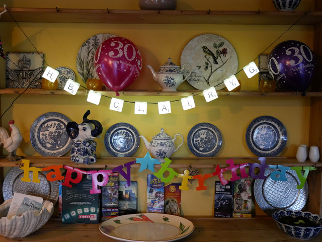 30th Birthday decorations in The Cornhouse - Airbnb