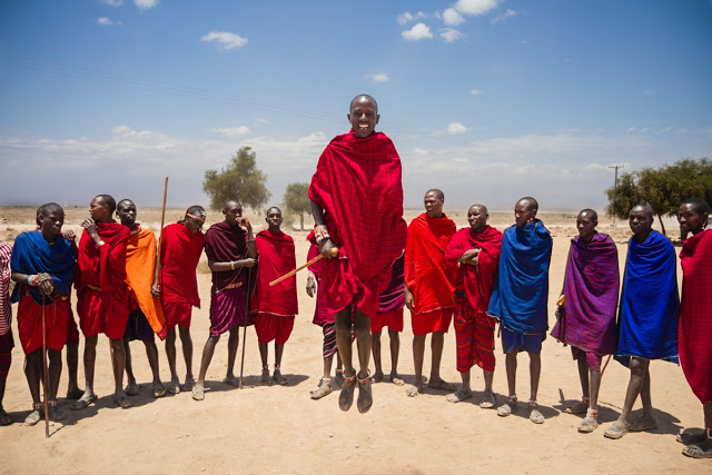 The Masai in Kenya