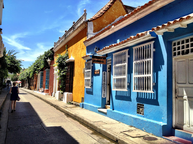 Wandering the streets of Cartagena