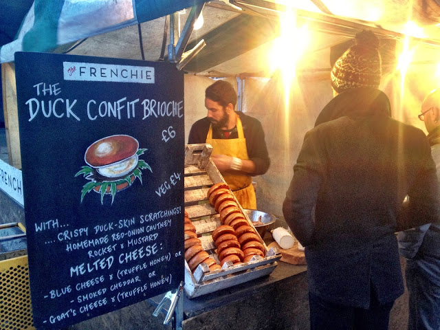 The Frenchie - Duck Brioche - Real Food Market, South Bank, London