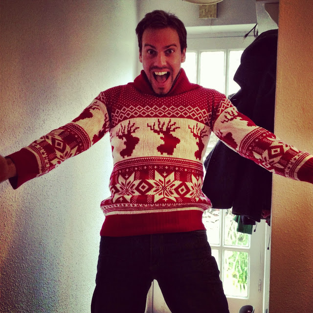 Simon's Christmas Jumper - 2013